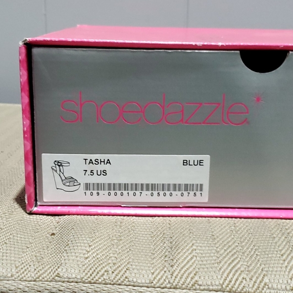 Flower Blue Platform - Picture 5 of 7